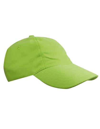 L-merch Kids´ Brushed Cap Lime Green