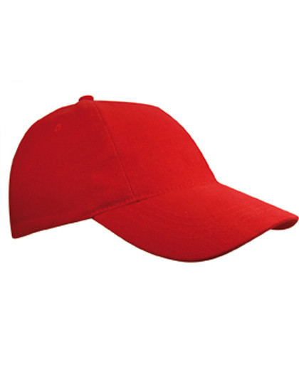 L-merch Kids´ Brushed Cap Red