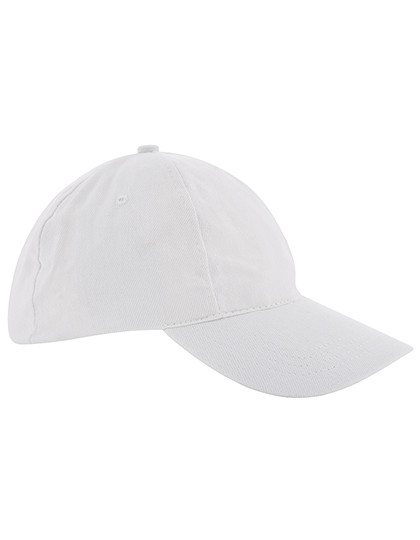 L-merch Kids´ Brushed Cap White