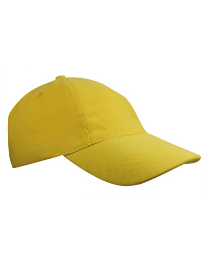 L-merch Kids´ Brushed Cap Yellow
