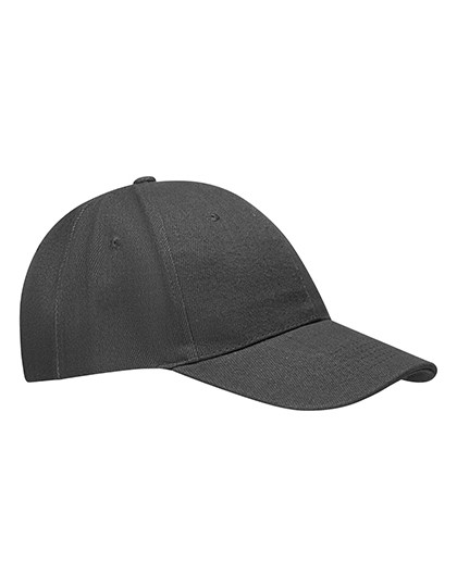 L-merch Heavy Brushed Cap Dark Grey