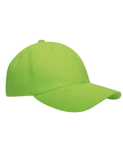 L-merch Heavy Brushed Cap Lime Green