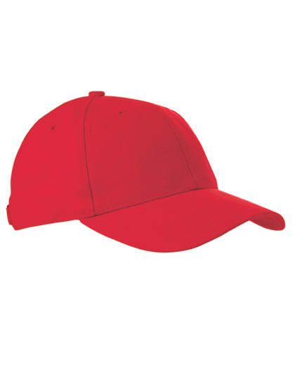 L-merch Heavy Brushed Cap Red