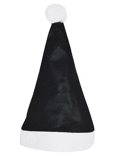 L-merch Christmas Hat / Nikolaus Mütze Black