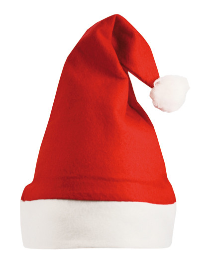 L-merch Christmas Hat / Nikolaus Mütze Red