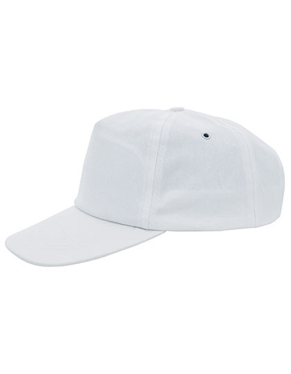 L-merch Baumwoll-Cap White