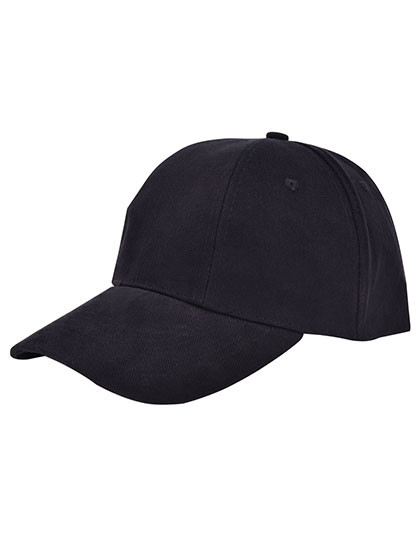 L-merch Baumwoll-Cap Low Profile/Brushed Black