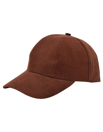 L-merch Baumwoll-Cap Low Profile/Brushed Brown