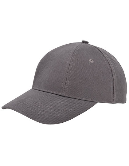 L-merch Baumwoll-Cap Low Profile/Brushed Dark Grey