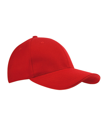 L-merch Canvas Structure Cap Red