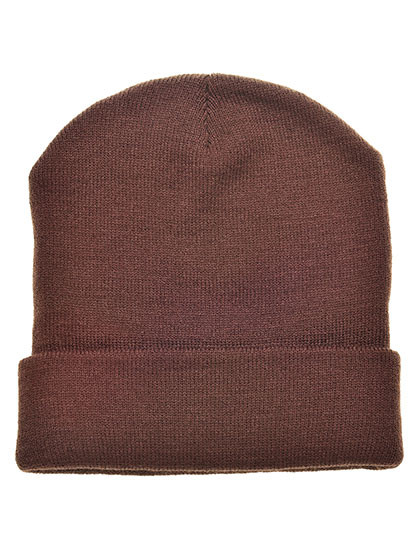 L-merch Strickmütze Brown