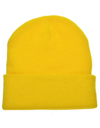 L-merch Strickmütze Yellow