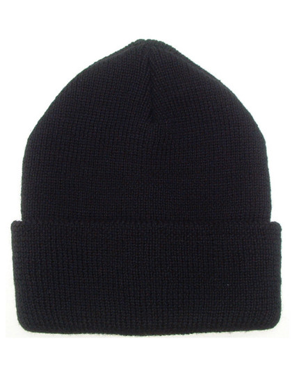 L-merch Strickmütze Black
