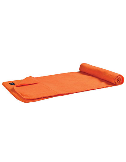 L-merch Fleece Schal Orange