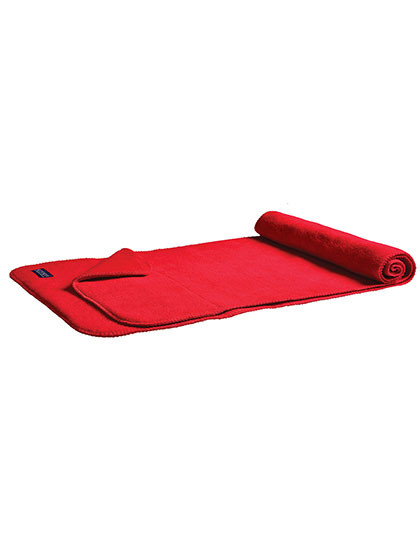 L-merch Fleece Schal Red
