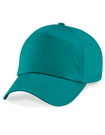 Beechfield Junior Original 5 Panel Cap Emerald