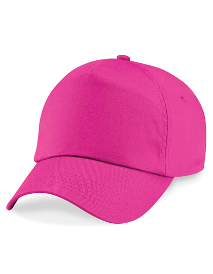 Beechfield Junior Original 5 Panel Cap Fuchsia
