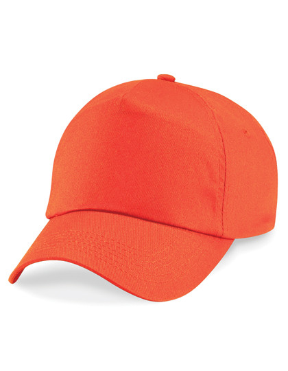 Beechfield Junior Original 5 Panel Cap Orange