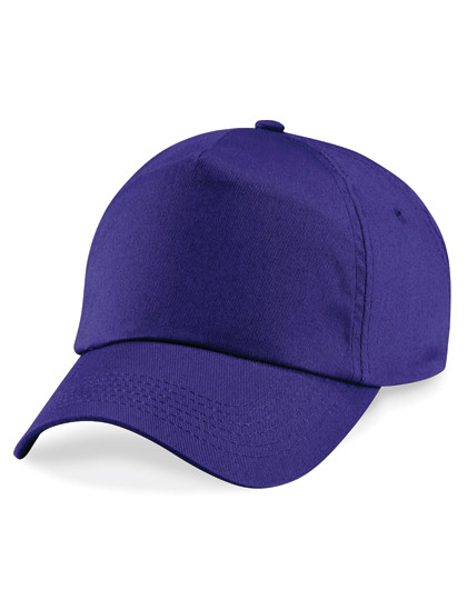Beechfield Junior Original 5 Panel Cap Purple