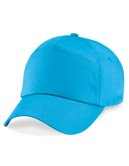 Beechfield Junior Original 5 Panel Cap Surf Blue