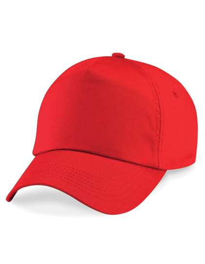 Beechfield Original 5 Panel Cap Bright Red