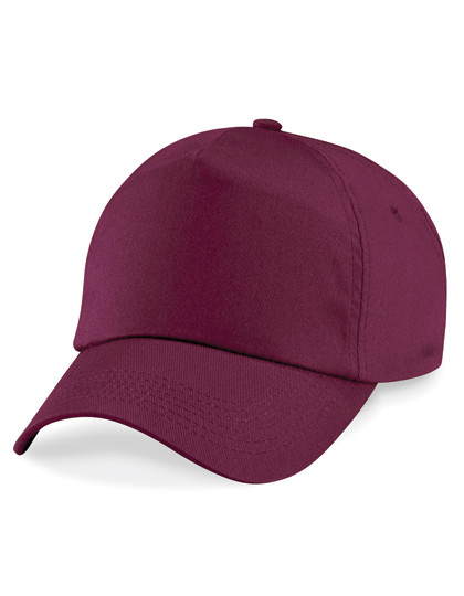Beechfield Original 5 Panel Cap Burgundy
