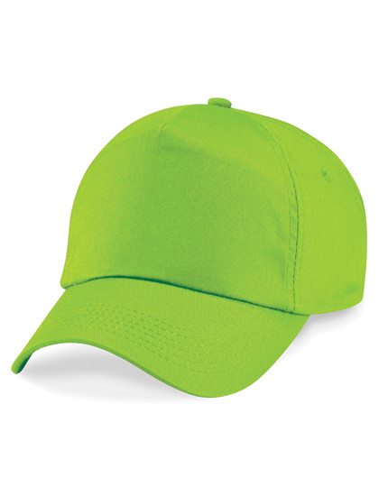 Beechfield Original 5 Panel Cap Lime Green
