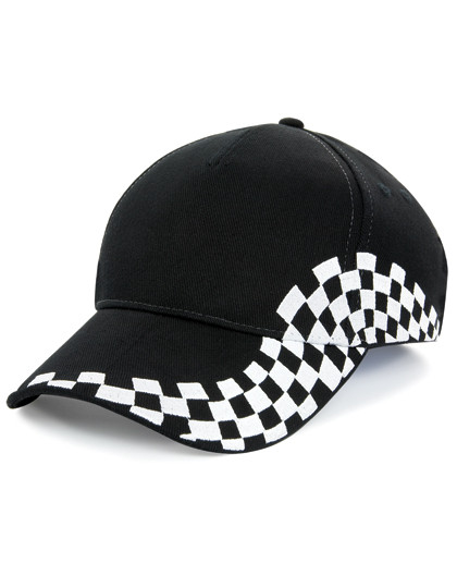 Beechfield Grand Prix Cap Black