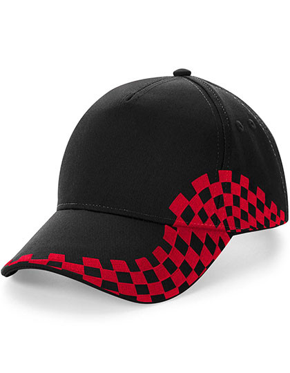 Beechfield Grand Prix Cap Black