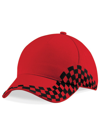 Beechfield Grand Prix Cap Classic Red