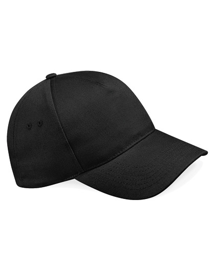 Beechfield Ultimate 5 Panel Cap Black