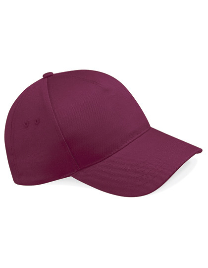 Beechfield Ultimate 5 Panel Cap Burgundy