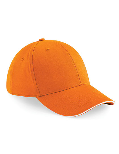 Beechfield Athleisure 6 Panel Cap Orange