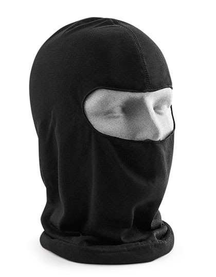 Beechfield Microfibre Balaclava Black
