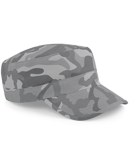 Beechfield Camo Army Cap Arctic Camo