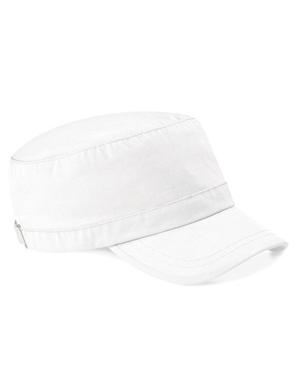 Beechfield Army Cap White