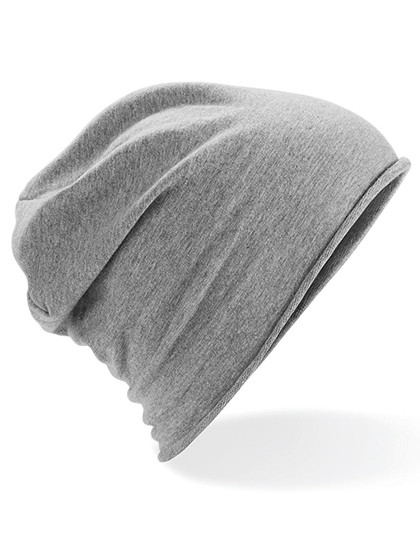 Beechfield Jersey Beanie Heather Grey