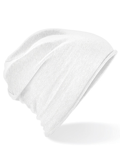 Beechfield Jersey Beanie White