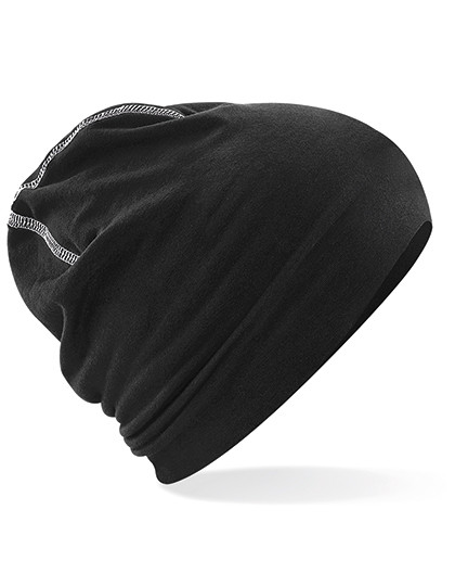 Beechfield Hemsedal Cotton Beanie Black