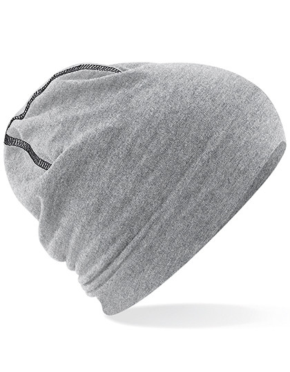 Beechfield Hemsedal Cotton Beanie Heather Grey