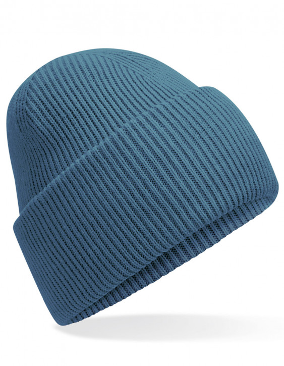 Beechfield Classic Engineered Deep Cuffed Beanie Airforce Blue