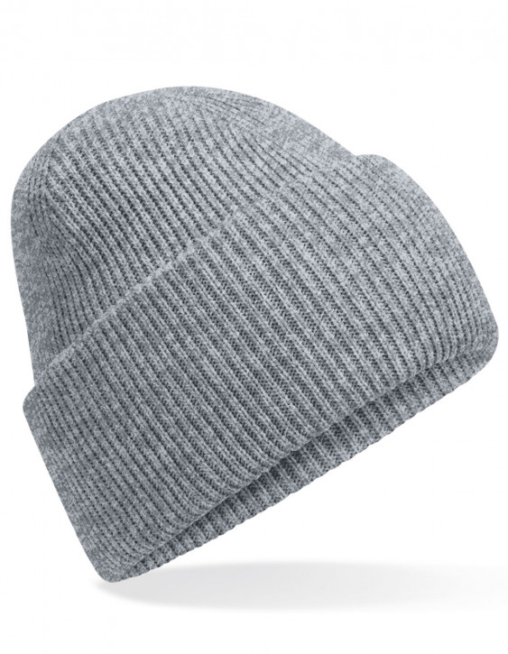 Beechfield Classic Engineered Deep Cuffed Beanie Ash