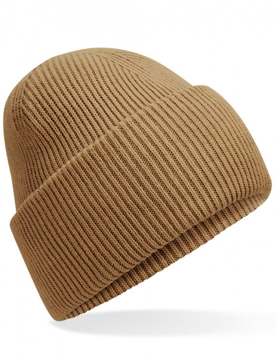 Beechfield Classic Engineered Deep Cuffed Beanie Biscuit