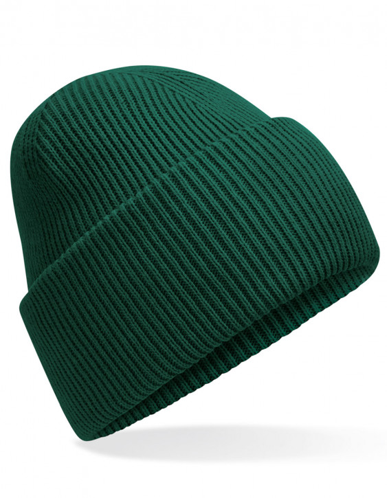 Beechfield Classic Engineered Deep Cuffed Beanie Bottle Green