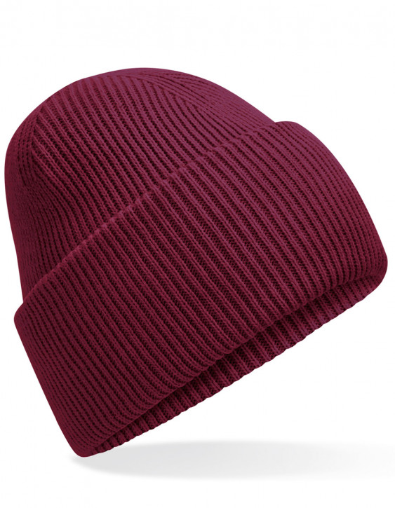 Beechfield Classic Engineered Deep Cuffed Beanie Burgundy