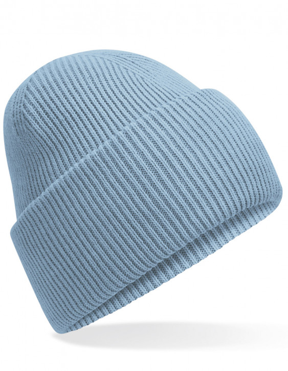 Beechfield Classic Engineered Deep Cuffed Beanie Dusty Blue