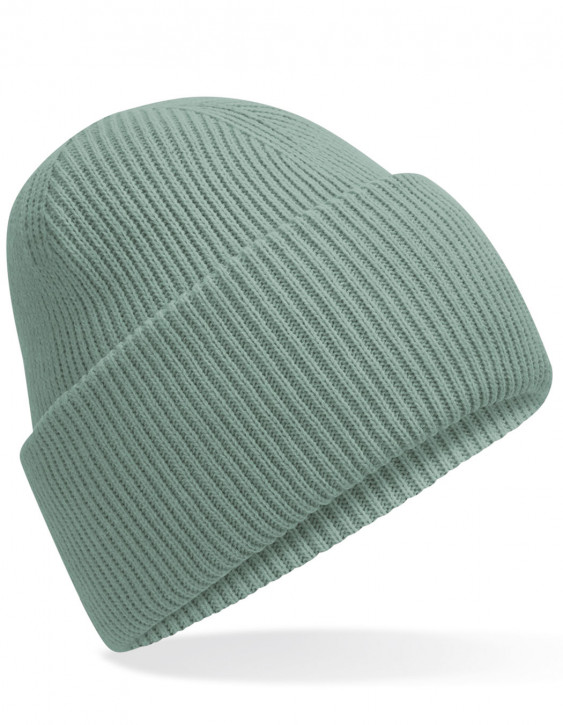 Beechfield Classic Engineered Deep Cuffed Beanie Dusty Green