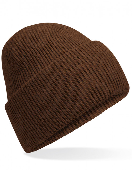 Beechfield Classic Engineered Deep Cuffed Beanie Walnut
