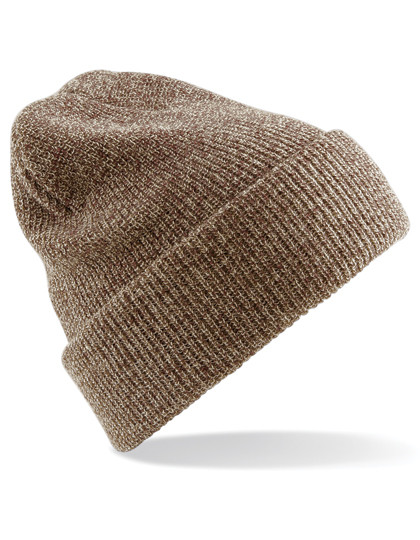 Beechfield Heritage Beanie Heather Oatmeal