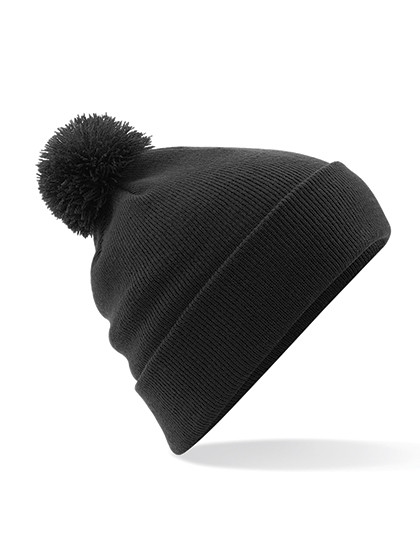 Beechfield Original Pom Pom Beanie Black